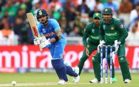 pakistan national cricket team vs india national cricket team timeline