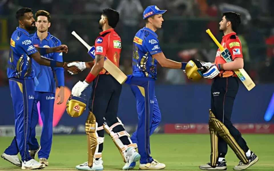 Mumbai Indians vs Punjab Kings match scorecard