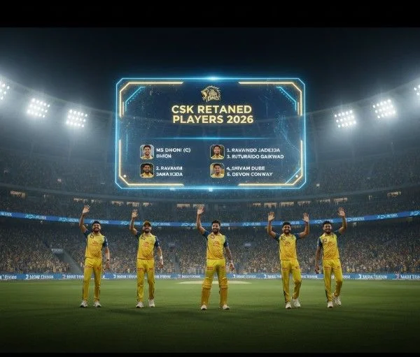 CSK retained players 2026