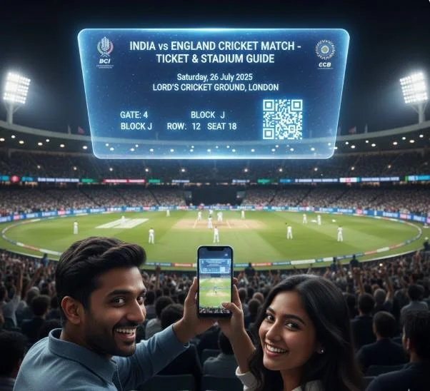 India vs England Cricket Match Tickets