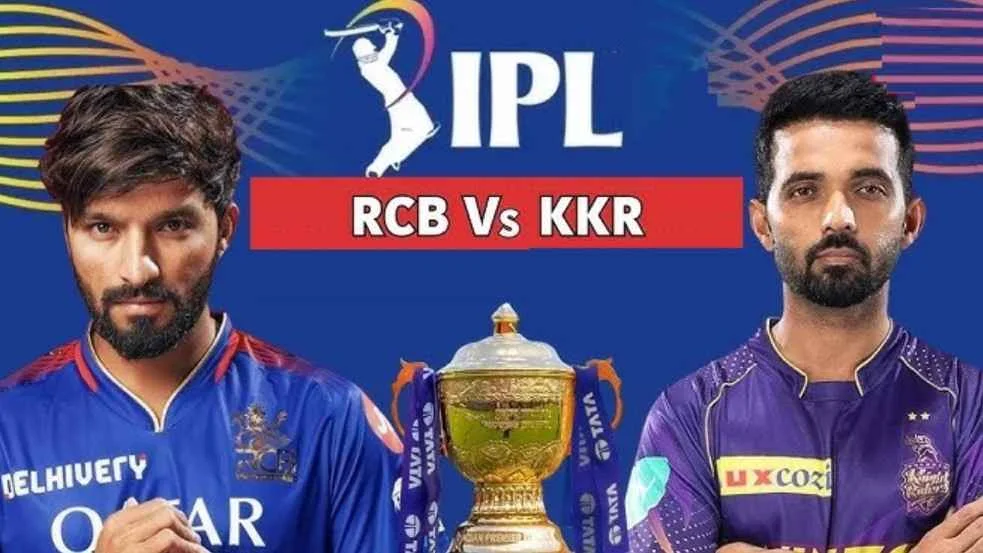 Kolkata Knight Riders vs Royal Challengers Bangalore players