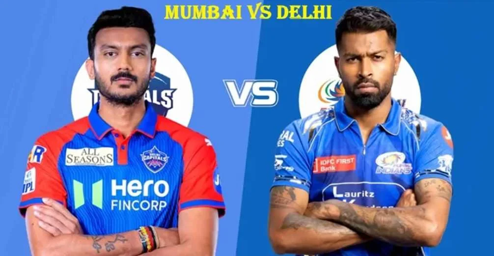 Mumbai Indians vs Delhi Capitals match scorecard